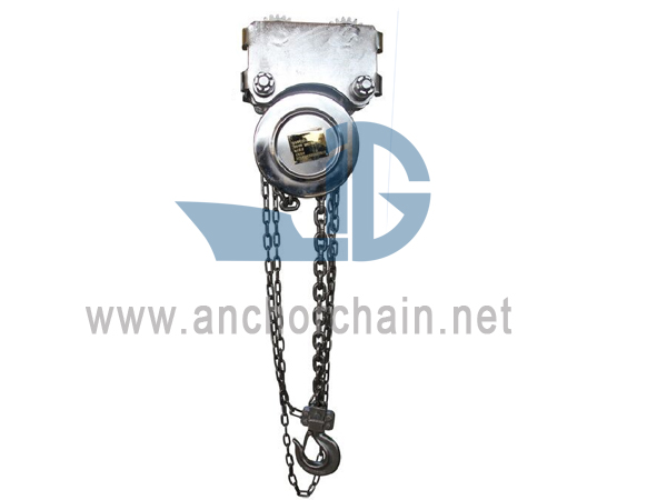 A Type Stainless Steel Chain Hoist(Low Headroom)
