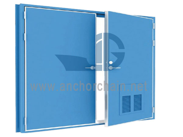 B15 and B0 Double-Leaf Fireproof Steel Door