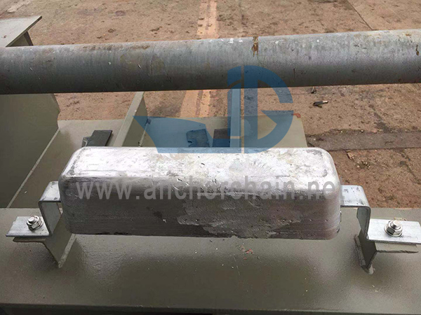 Common Aluminum Anode for Seawater Cooling System