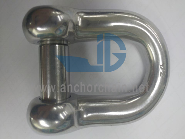 D-Shackle (With Slot Sink Pin), SS304 OR SS316