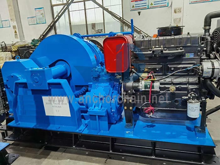 Diesel Single Gypsy Windlass
