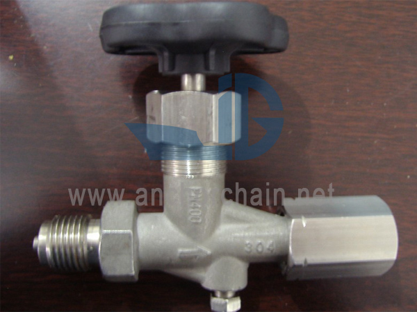 DIN 16270 Shut Off Valve For Pressure Measuring Instruments Model 91011