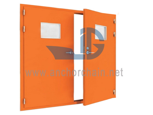 Double-Leaf Fire Door