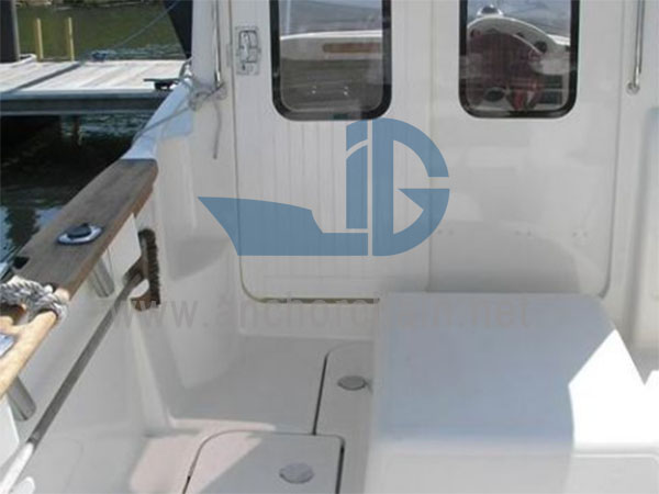 Double-Leaf Sliding Aluminum Door for Wheelhouse