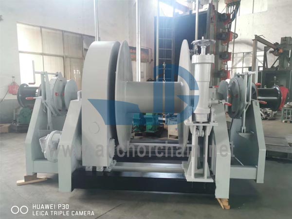 Double Shaft Type Hydraulic Combined Windlass Mooring Winch