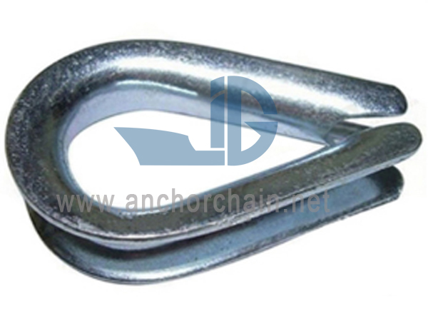 European Type Commercial Wire Rope Thimble