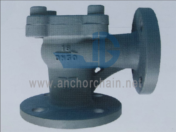 GBT 586 Marine Cast Steel Flanged Check Valves