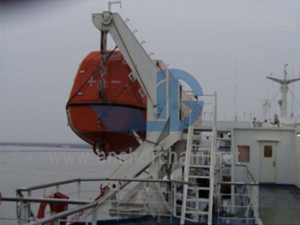 Gravity Overhead Rolling Type Davit