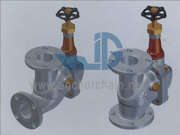 JIS F 3060R Cast Steel Screwdown Angle Storm Valve