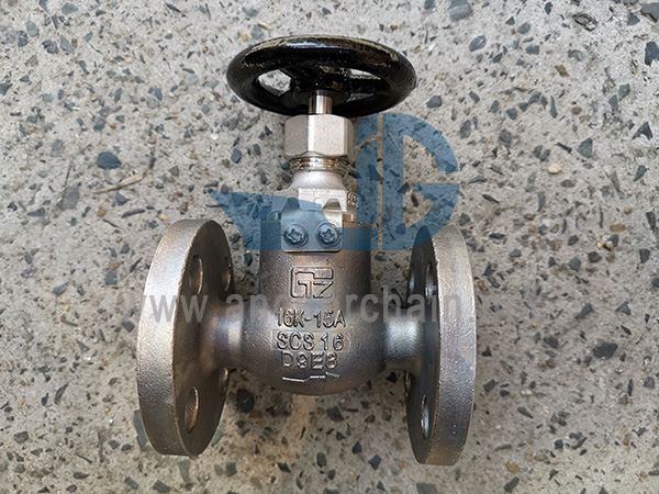 JIS F 7302 5K SCS16 Stainless Steel Anglee Valves