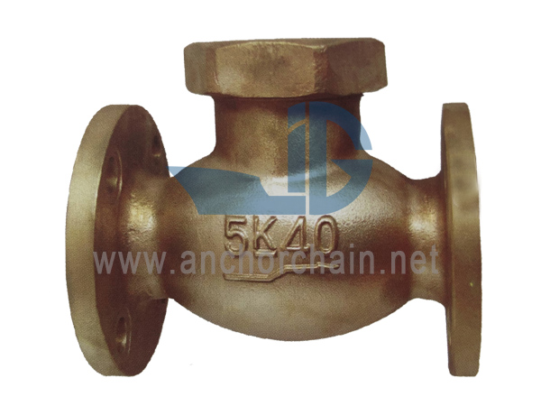 JIS F 7415 Bronze 5K Lift Check Globe Valves (Union Bonnet Type)