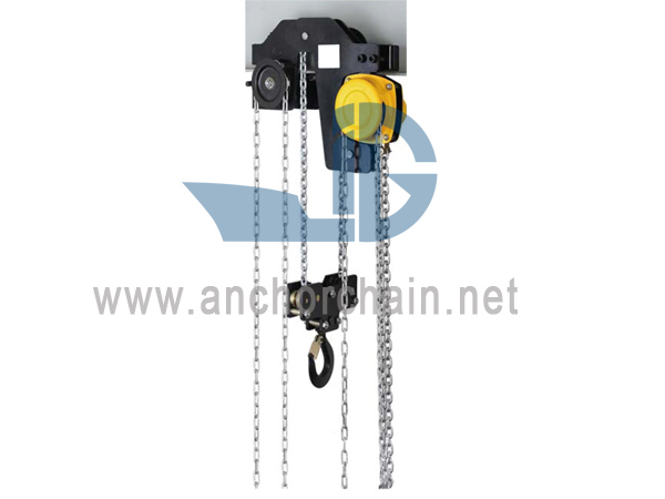 Low Headroom Type Geared Trolley