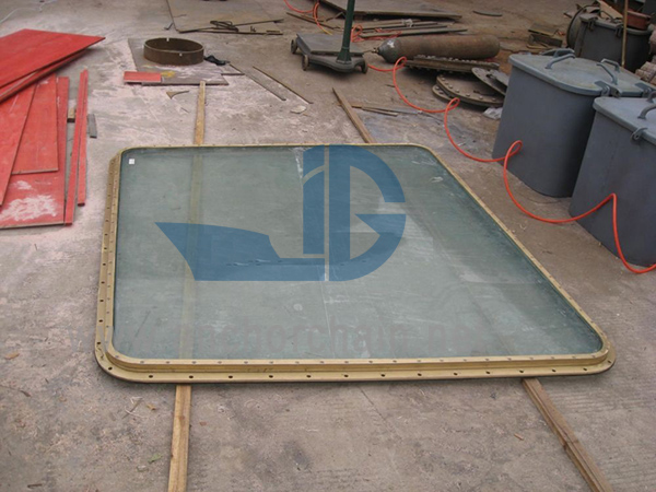 Marine Copper Fixed Rectangular Window