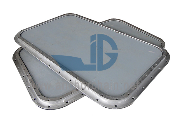 Marine Steel Fixed Rectangular Window for Wheelhouse