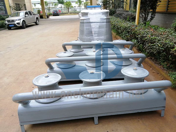 Open Type Three-Roller Fairlead