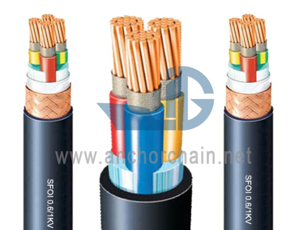 SFOI Fire resistance shipboard power cable 0.61KV