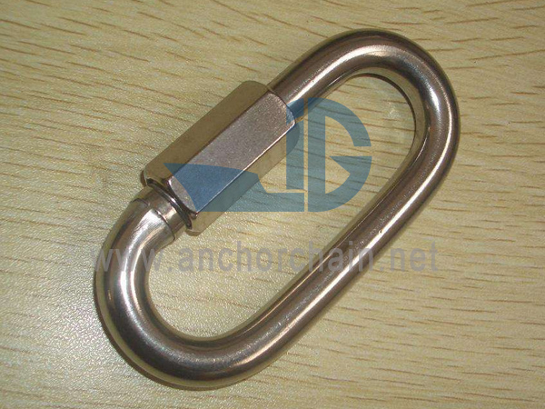 Straight snap Hook with Safety Screw