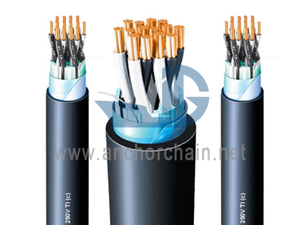 TXXI(c) flame retardant shipboard instrumentation cable