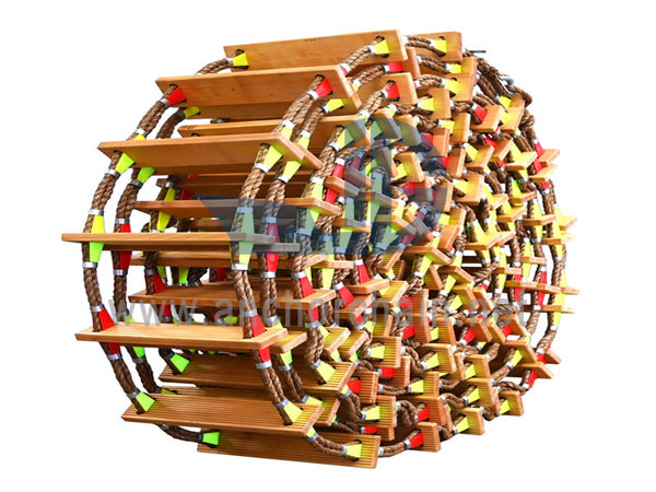 Wood Mount Ship Rope Ladder